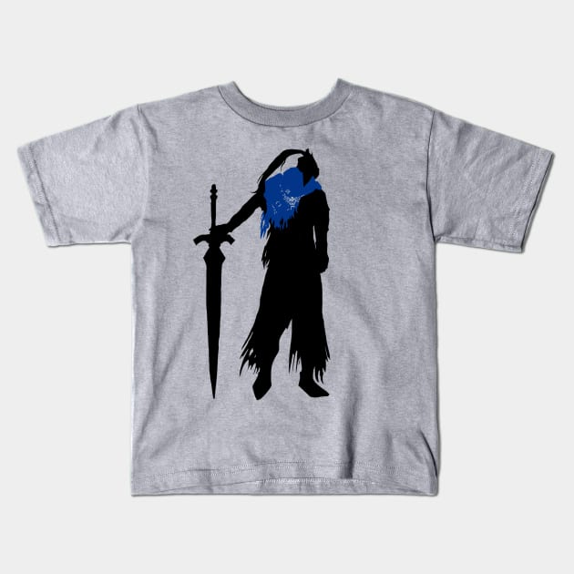 Abyss Knight - Inverse Kids T-Shirt by sewarren71